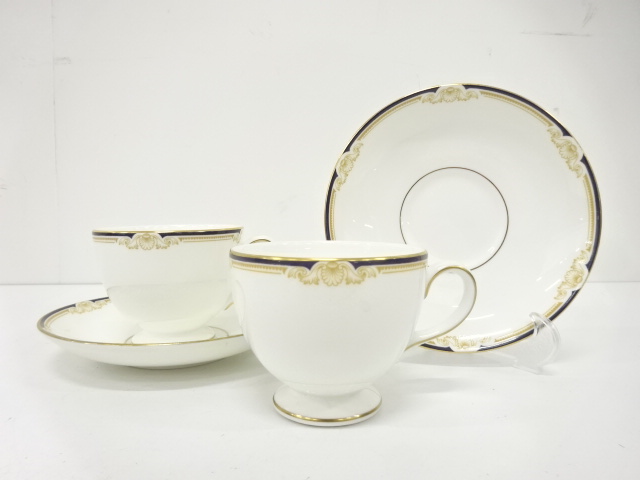 WEDGWOOD　ウェッジウッド　キャベンディッシュ　カップ＆ソーサー　ペア　洋食器